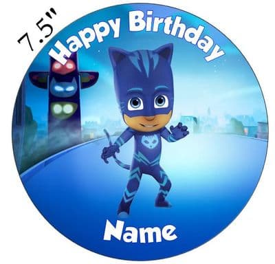 (Disney) PJ Masks (Catboy) Edible - Pre Cut Personalised Icing Topper