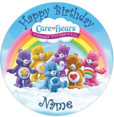 Care Bears 2 Edible - Pre Cut Personalised Icing Topper