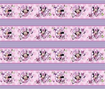 Disney Minnie Mouse Edible Icing Ribbon Cake Decoration MM1