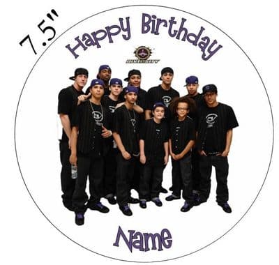 Diversity (Dance Group) Edible - Pre Cut Personalised Icing Topper
