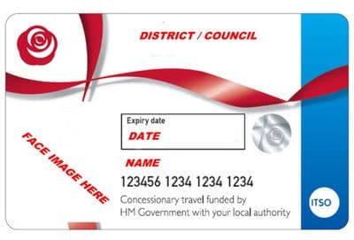 Edible Bus Pass (10x6cm)- Personalised Cake Decor Edible Icing