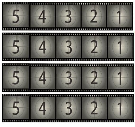 Film Reel Edible Icing Ribbon