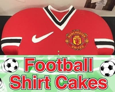 Football Shirt Badge and Make Edible Icing Strip - For Shirt Shaped Cakes