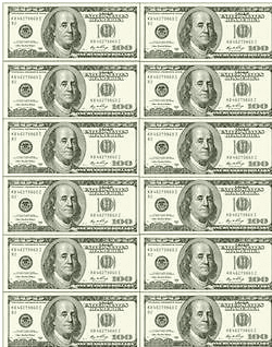 Money / Currency / Cash  Decor Plus Icing