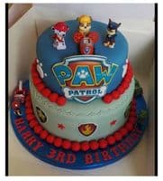 Paw Patrol Cake Decor Edible Icing for Paw Patrol Theme Cakes