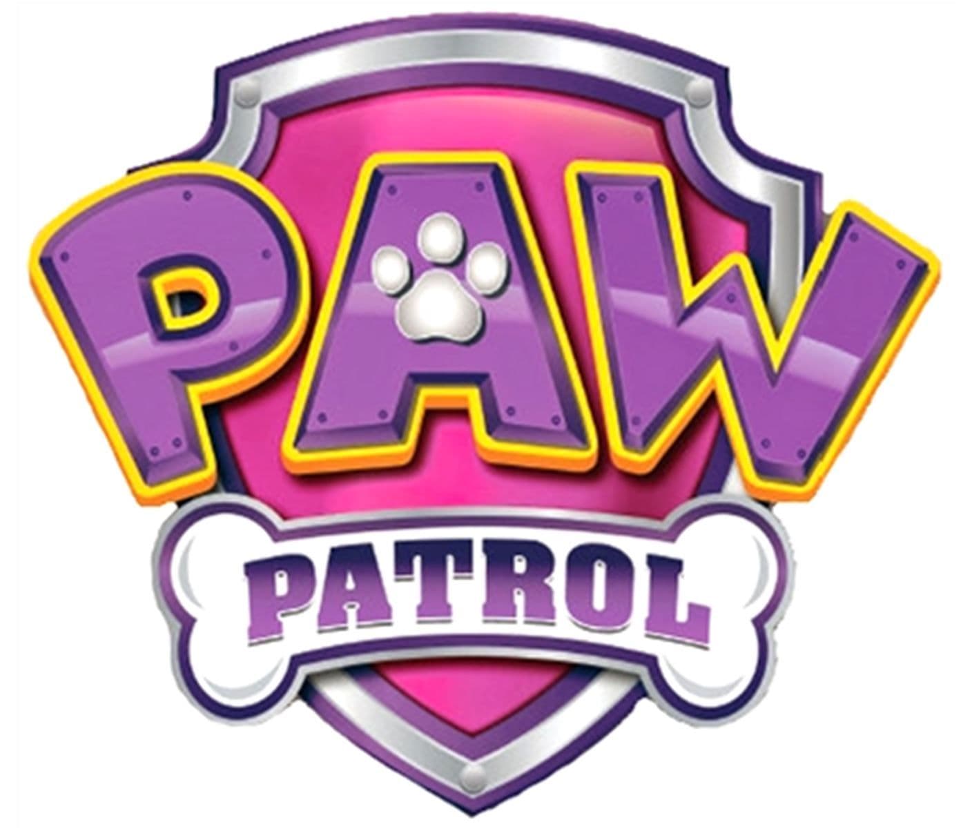 Paw Patrol Logo Outline