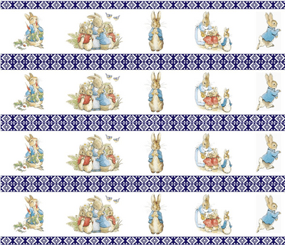 Peter Rabbit Classic Images Cake Ribbon (Edible)