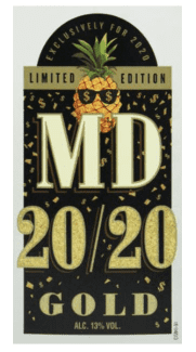 Spirits -  MD 20/20 Edible Drink Bottle Icing Label