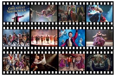 The Greatest Showman Film Strip Edible Icing Ribbon - Pre cut