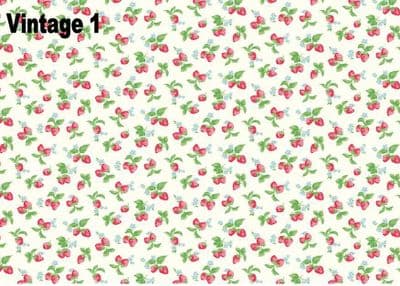 Vintage Floral Shabby Chic Edible A4 Icing Sheets for Cake Board/Decorations