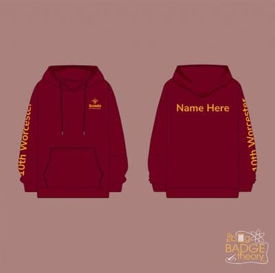 10th Worcester Hoodie Kids