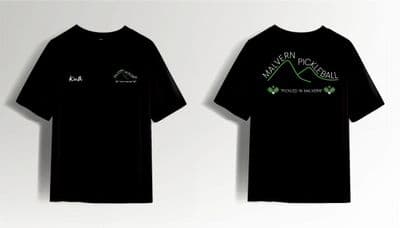 Malvern Pickleball Sports Tshirt UNISEX