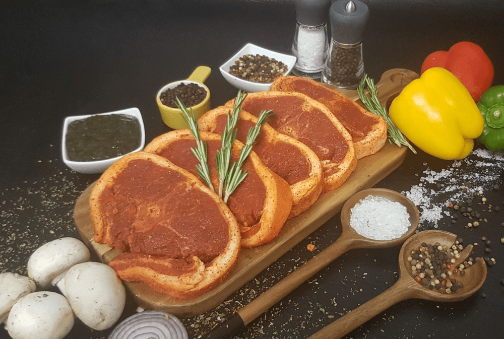 4 English Minted Lamb Chops