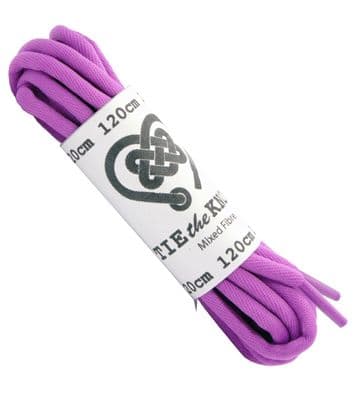 5 - 8 Eyelet Purple Round 120cm Long