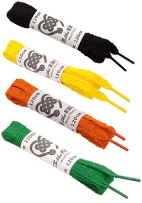 Shoe Laces Pair of Flat Laces in  Variety Of Colours