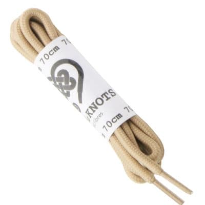 Shoe Laces Pair Round Mushroom 3 - 5 Eyelet Rows 70cm