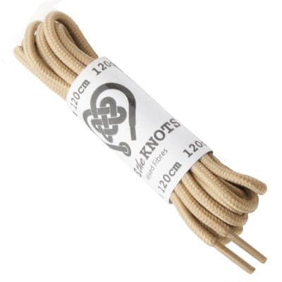 Shoe Laces Pair Round Mushroom Colour 5 - 8 Eyelet Rows 120cm