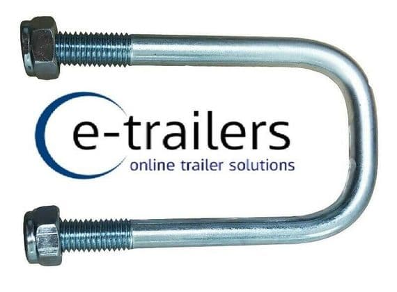130mm U-BOLT FOR TWIN DOUBLE LEAF SPRING IFOR WILLIAMS AXLE REPLACES C00148
