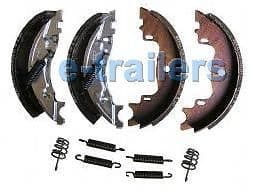 160x35 TRAILER BRAKE SHOES  KNOTT TYPE MK3 AUTO REVERSE FITS IFOR WILLIAMS BRIAN JAMES & MORE