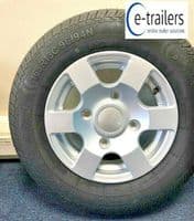 165x13 Kenda Trailer Tyre on Ifor Williams Alloy Wheel Rim 4.5J 5.5