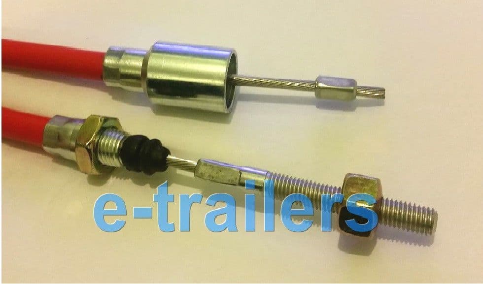 1730mm STAINLESS STEEL TRAILER BRAKE CABLE FITS KNOTT IFOR WILLIAMS
