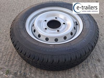 185/75R16C 185x75x16 104/102N TRAILER TYRE & WHEEL - FITS IFOR WILLIAMS