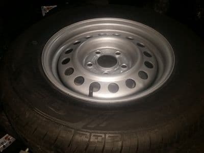 185x14 caravan spare tyre 102/100S 104N 5 STUD wheel 112mm PCD SWIFT BAILEY - 900KGetc