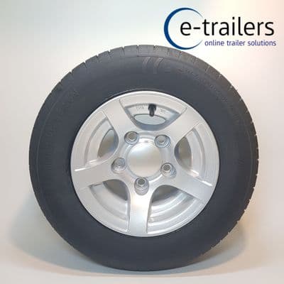 195 55 R10 TRAILER ALLOY ST6000 8PLY TYRE 5 STUD 112mm PCD -BRIAN JAMES