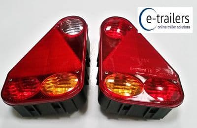 2 x GENUINE ASPOCK EARPOINT III 3 COMPLETE LIGHT UNITS IFOR WILLIAMS BRIAN JAMES