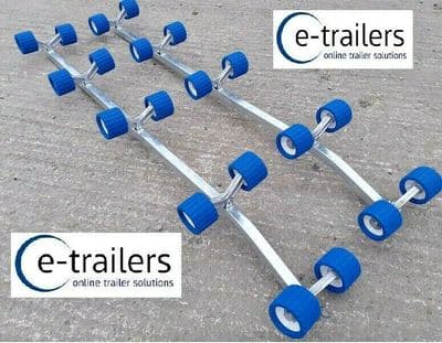 2m Boat Jet Ski 20 'Roller Glide' Trailer System -No Bunk- Fast Launch Recovery