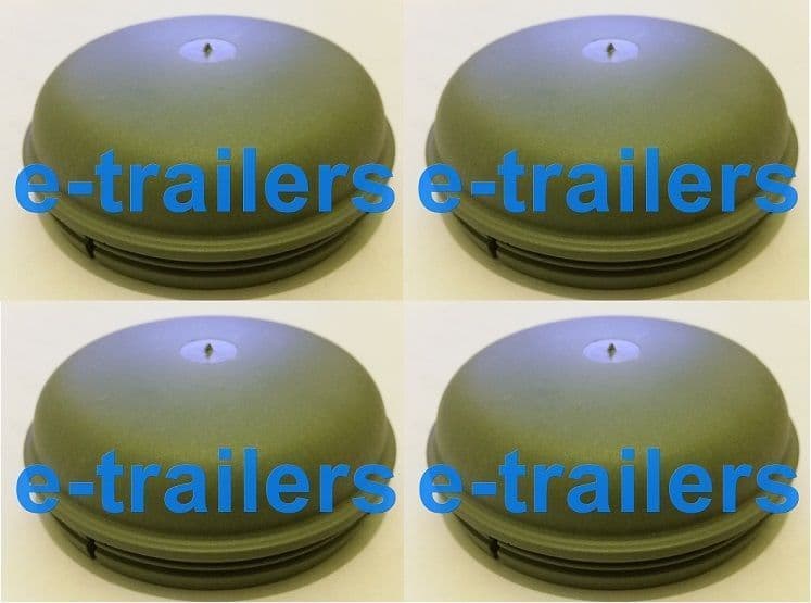 thumbnail image 2 of AB Tools 76mm Grey Plastic Hub Cap Grease/Dust Cover - 4 Pack For Ifor Williams Trailers 2 of 3