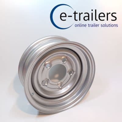 4.5J x 12 H2 5 STUD 140MM PCD ET0 TRAILER WHEEL RIM - REPLACES MEFRO