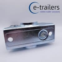 48mm Clamp For Caravan Jockey Wheel or Prop Stand - complete with Mount & Handle Set - QUALITY ITEM