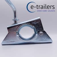 48mm Clamp For Caravan Jockey Wheel or Prop Stand - complete with Mount & Handle Set - QUALITY ITEM