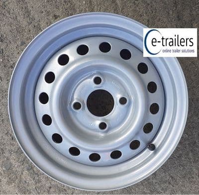 60.5mm Center Kenda Trailer Wheel Rim 4.5Jx13 100mm PCD Fits Ifor Williams SBS