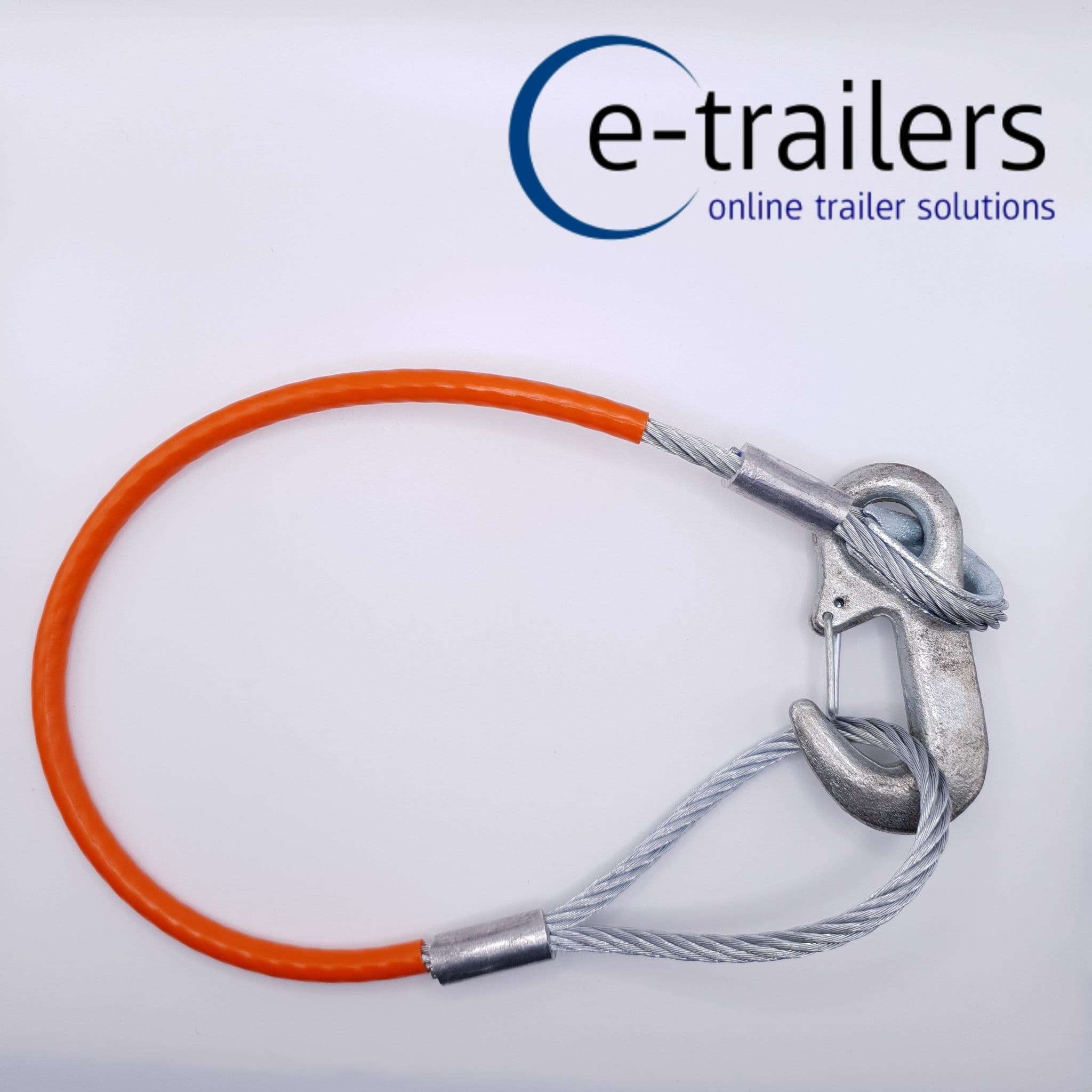 620mm Secondary Coupling Safety Cable for all unbraked trailers Stay