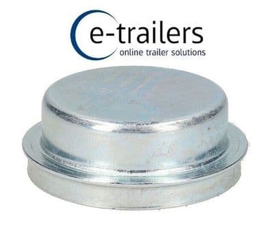 64.2mm Metal Grease Dust Wheel Hub Cap for For Knott Hubs - Ifor Williams P6 P6e