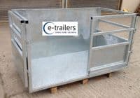 New Galvanised 6ft x 3.2ft 3 Point Link Tractor transfer Stock Livestock Farming Agricultural    Shetland Islands Orkney Islands Caithness Sutherland Ross & Cromarty Inverness-shire Nairnshire Morayshire Banffshire Aberdeenshire Kincardineshire Angus (Forfarshire) Perthshire Argyllshire Fife Kinross-shire Clackmannanshire Stirlingshire Dunbartonshire East Lothian Midlothian West Lothian Renfrewshire Buteshire Berwickshire Selkirkshire Peebles-shire Lanarkshire Ayrshire Northumberland Roxburghshire Dumfries-shire Kirkcudbrightshire Wigtownshire Tyne & Wear Durham Cumbria North Yorkshire East Riding of Yorkshire West Yorkshire Lancashire Greater Manchester Merseyside Lincolnshire Nottinghamshire South Yorkshire Derbyshire Cheshire Flintshire Denbighshire Anglesey Caernarvonshire Rutland Leicestershire Staffordshire Shropshire Montgomeryshire Merionethshire Norfolk West Midlands Suffolk Cambridgeshire Bedfordshire Northamptonshire Warwickshire Worcestershire Herefordshire Radnorshire Cardiganshire Essex Hertfordshire Buckinghamshire Oxfordshire Gloucestershire Monmouthshire Breconshire Glamorgan Carmarthenshire Pembrokeshire Kent Greater London Surrey Berkshire Wiltshire Somerset East Sussex West Sussex Hampshire Dorset Devon Cornwall Antrim Derry / Londonderry Down Armagh Tyrone Fermanagh Launceston Plymouth Turro Penzance St Austell Exmouth Salcombe Totnes Bournemouth Southampton Cardiff Manchester Liverpool Glasgow inverness Looe Liskeard Bodmin Trailer SBS Mersea Admiral Extreme Bramber Nicholson Nugent Ifor Williams Indespension Wessex Lorries Erde Daxara