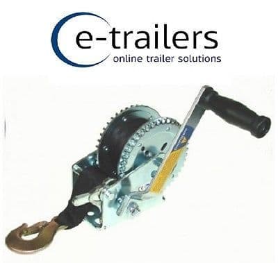 900Kg MAYPOLE QUALITY BOAT TRAILER HANDWINCH 2000LB - MP7975