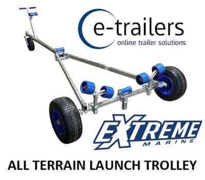 ALL TERRAIN EXTREME LAUNCHER 3 - Dinghy Boat Launch Trolley - up to 15' or 4.6m