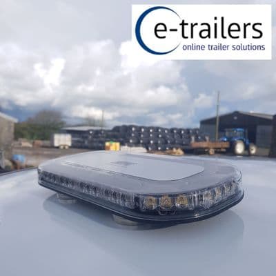 Amber LED Recovery Light 12/24V 365mm Magnetic Beacon Light Bar Bright MP4098
