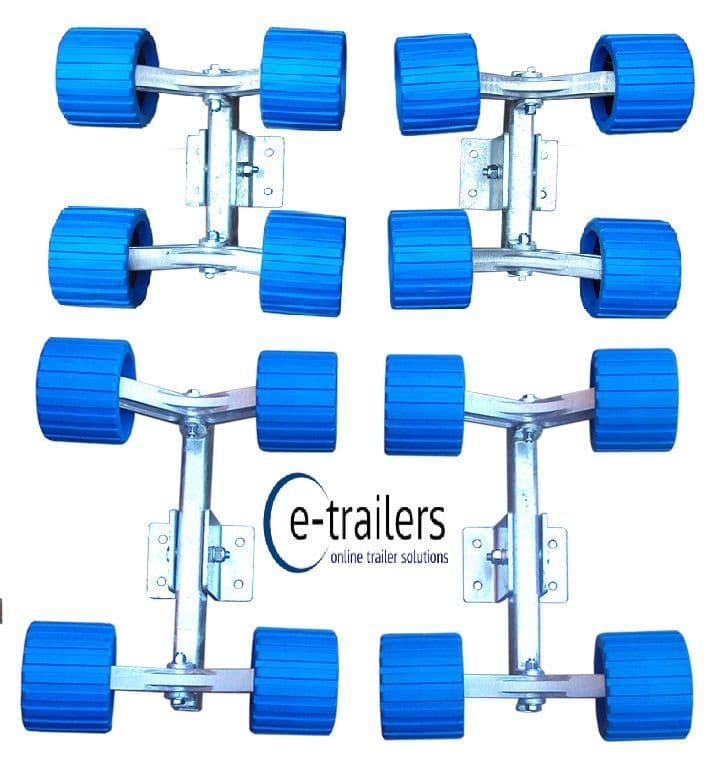 Boat & Jet Ski Trailer 16 Roller System multi fit adjustable coaster