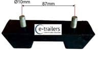 BOAT TRAILER BLACK RUBBER WINCH POST SNUBBER BLOCK OR KEEL SUPPORT - 152x44x40 MAYPOLE GWAZA Shetland Islands Orkney Islands Caithness Sutherland Ross & Cromarty Inverness-shire Nairnshire Morayshire Banffshire Aberdeenshire Kincardineshire Angus (Forfarshire) Perthshire Argyllshire Fife Kinross-shire Clackmannanshire Stirlingshire Dunbartonshire East Lothian Midlothian West Lothian Renfrewshire Buteshire Berwickshire Selkirkshire Peebles-shire Lanarkshire Ayrshire Northumberland Roxburghshire Dumfries-shire Kirkcudbrightshire Wigtownshire Tyne & Wear Durham Cumbria North Yorkshire East Riding of Yorkshire West Yorkshire Lancashire Greater Manchester Merseyside Lincolnshire Nottinghamshire South Yorkshire Derbyshire Cheshire Flintshire Denbighshire Anglesey Caernarvonshire Rutland Leicestershire Staffordshire Shropshire Montgomeryshire Merionethshire Norfolk West Midlands Suffolk Cambridgeshire Bedfordshire Northamptonshire Warwickshire Worcestershire Herefordshire Radnorshire Cardiganshire Essex Hertfordshire Buckinghamshire Oxfordshire Gloucestershire Monmouthshire Breconshire Glamorgan Carmarthenshire Pembrokeshire Kent Greater London Surrey Berkshire Wiltshire Somerset East Sussex West Sussex Hampshire Dorset Devon Cornwall Antrim Derry / Londonderry Down Armagh Tyrone Fermanagh Launceston Plymouth Turro Penzance St Austell Exmouth Salcombe Totnes Bournemouth Southampton Cardiff Manchester Liverpool Glasgow inverness Looe Liskeard Bodmin Trailer SBS Mersea Admiral Extreme Bramber Nicholson Nugent Ifor Williams Indespension Wessex Lorries Erde Daxara Brian James Launceston Exeter Wadebridge Padstow Alko Knott Bradley Indespension Peak BPW