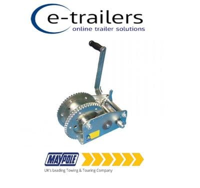BOAT TRAILER WINCH 1454Kg Maypole MP1432 Professional STRONG 2-Speed braked  (3200Lb)