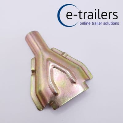 BRAKE CABLE BACK PLATE RETAINING HALF SHROUD COVER FOR KNOTT BRAKES