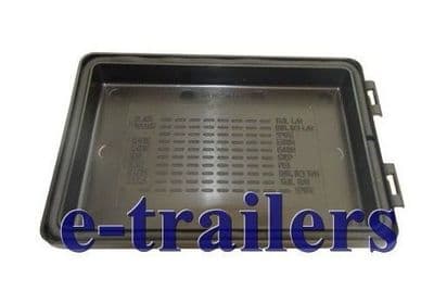 Britax Ifor Williams type Electrical Junction Box lid- like P06799L replacement