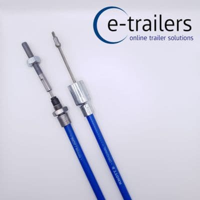 Detachable Genuine KNOTT Stainless Steel Trailer Brake Cable  - Multiple Sizes
