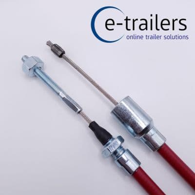 Detachable Stainless Steel Trailer Brake Cable for KNOTT system- Multiple Sizes