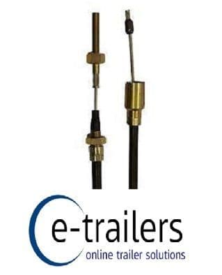 Detachable Steel Bowden Type Trailer Brake Cable for KNOTT system  - Multiple Sizes