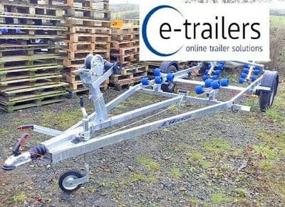 EXTREME 1100kg SUPER 24 ROLLER BOAT TRAILER - 16ft BOATS 5.2m RIBS 19ft DINGHY